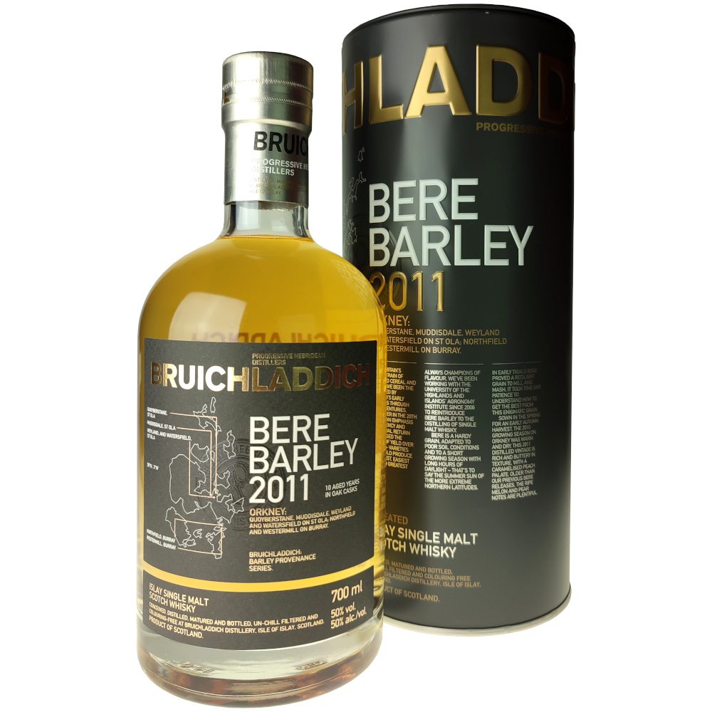 Bruichladdich Bere Barley 2011 Islay Single Malt